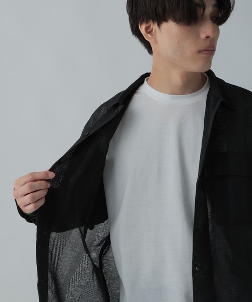GLOBAL WORK(グローバルワーク)の「トクトク2SETシャツ&Tシャツ/CLEAN MODE/304112(シャツ/ブラウス・メンズ・スカイブルー/ブラック/ライトグレー・SMALL/MEDIUM/X-LARGE/LARGE)」の18枚目の写真
