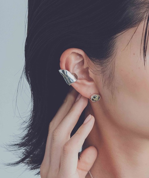 ヴィンテージボタンボタニカルイヤーカフ セール】【silver925】Botanical EarCuff/ボタニカル イヤーカフ