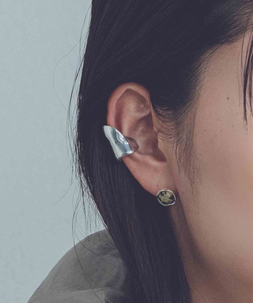 ヴィンテージボタンボタニカルイヤーカフ セール】【silver925】Botanical EarCuff/ボタニカル イヤーカフ