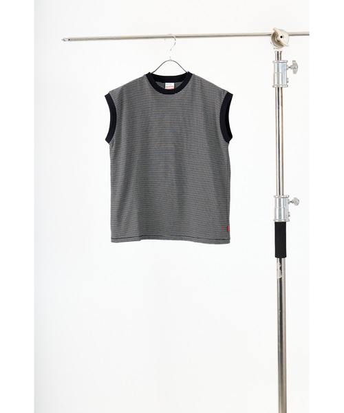 ヘルスニット Healthknit 51016 ナローボーダー ジャージースリーブレス ボーダーノースリーブTシャツ 楽天市場】【 Healthknit ヘルスニット 】 Narrow Border