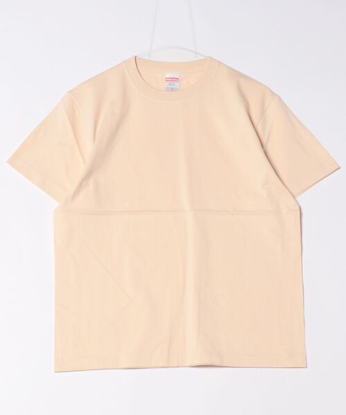 CERCA（チェルカ）の「United Athle/5.6オンス ハイクオリティー 無地 半袖 Ｔシャツ（Tシャツ/カットソー・メンズ・グリーン/ミント/ライトグリーン/ナチュラル/ラベンダー/ライトピンク/バーガンディー/ライトパープル/バイオレット/ライトイエロー/ライトベージュ/ロイヤルブルー/フレッシュイエロー/フューシャピンク/コーラルピンク/ダークネイビー/パープル/ダークブラウン/ライトブルー/ホワイト/ネイビー/グレー/カーキ/サックスブルー/ターコイズブルー/ライム/イエロー/オレンジ/ゴールド/スミクロ/ピンク/グリーン系その他/グレイッシュブルー/オフホワイト/インディゴブルー/チャコールグレー/レッド/クリアグリーン・SMALL/MEDIUM/X-LARGE/LARGE）」の8枚目の写真