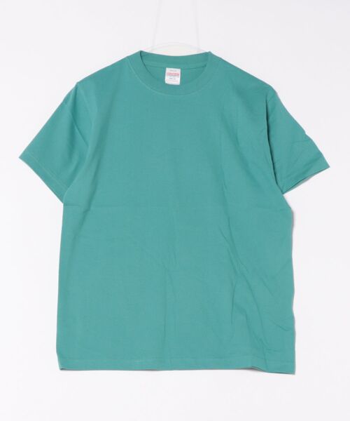 CERCA（チェルカ）の「United Athle/5.6オンス ハイクオリティー 無地 半袖 Ｔシャツ（Tシャツ/カットソー・メンズ・グリーン/ミント/ライトグリーン/ナチュラル/ラベンダー/ライトピンク/バーガンディー/ライトパープル/バイオレット/ライトイエロー/ライトベージュ/ロイヤルブルー/フレッシュイエロー/フューシャピンク/コーラルピンク/ダークネイビー/パープル/ダークブラウン/ライトブルー/ホワイト/ネイビー/グレー/カーキ/サックスブルー/ターコイズブルー/ライム/イエロー/オレンジ/ゴールド/スミクロ/ピンク/グリーン系その他/グレイッシュブルー/オフホワイト/インディゴブルー/チャコールグレー/レッド/クリアグリーン・SMALL/MEDIUM/X-LARGE/LARGE）」の16枚目の写真