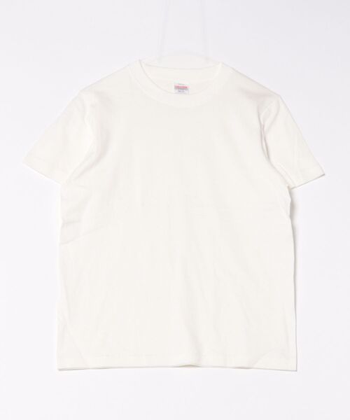 CERCA（チェルカ）の「United Athle/5.6オンス ハイクオリティー 無地 半袖 Ｔシャツ（Tシャツ/カットソー・メンズ・グリーン/ミント/ライトグリーン/ナチュラル/ラベンダー/ライトピンク/バーガンディー/ライトパープル/バイオレット/ライトイエロー/ライトベージュ/ロイヤルブルー/フレッシュイエロー/フューシャピンク/コーラルピンク/ダークネイビー/パープル/ダークブラウン/ライトブルー/ホワイト/ネイビー/グレー/カーキ/サックスブルー/ターコイズブルー/ライム/イエロー/オレンジ/ゴールド/スミクロ/ピンク/グリーン系その他/グレイッシュブルー/オフホワイト/インディゴブルー/チャコールグレー/レッド/クリアグリーン・SMALL/MEDIUM/X-LARGE/LARGE）」の3枚目の写真