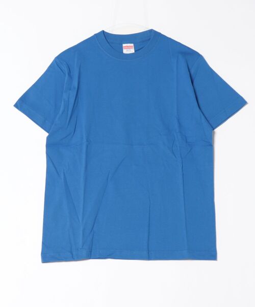 CERCA（チェルカ）の「United Athle/5.6オンス ハイクオリティー 無地 半袖 Ｔシャツ（Tシャツ/カットソー・メンズ・グリーン/ミント/ライトグリーン/ナチュラル/ラベンダー/ライトピンク/バーガンディー/ライトパープル/バイオレット/ライトイエロー/ライトベージュ/ロイヤルブルー/フレッシュイエロー/フューシャピンク/コーラルピンク/ダークネイビー/パープル/ダークブラウン/ライトブルー/ホワイト/ネイビー/グレー/カーキ/サックスブルー/ターコイズブルー/ライム/イエロー/オレンジ/ゴールド/スミクロ/ピンク/グリーン系その他/グレイッシュブルー/オフホワイト/インディゴブルー/チャコールグレー/レッド/クリアグリーン・SMALL/MEDIUM/X-LARGE/LARGE）」の22枚目の写真