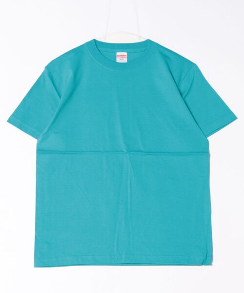 CERCA（チェルカ）の「United Athle/5.6オンス ハイクオリティー 無地 半袖 Ｔシャツ（Tシャツ/カットソー・メンズ・グリーン/ミント/ライトグリーン/ナチュラル/ラベンダー/ライトピンク/バーガンディー/ライトパープル/バイオレット/ライトイエロー/ライトベージュ/ロイヤルブルー/フレッシュイエロー/フューシャピンク/コーラルピンク/ダークネイビー/パープル/ダークブラウン/ライトブルー/ホワイト/ネイビー/グレー/カーキ/サックスブルー/ターコイズブルー/ライム/イエロー/オレンジ/ゴールド/スミクロ/ピンク/グリーン系その他/グレイッシュブルー/オフホワイト/インディゴブルー/チャコールグレー/レッド/クリアグリーン・SMALL/MEDIUM/X-LARGE/LARGE）」の20枚目の写真