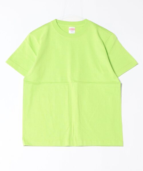 CERCA（チェルカ）の「United Athle/5.6オンス ハイクオリティー 無地 半袖 Ｔシャツ（Tシャツ/カットソー・メンズ・グリーン/ミント/ライトグリーン/ナチュラル/ラベンダー/ライトピンク/バーガンディー/ライトパープル/バイオレット/ライトイエロー/ライトベージュ/ロイヤルブルー/フレッシュイエロー/フューシャピンク/コーラルピンク/ダークネイビー/パープル/ダークブラウン/ライトブルー/ホワイト/ネイビー/グレー/カーキ/サックスブルー/ターコイズブルー/ライム/イエロー/オレンジ/ゴールド/スミクロ/ピンク/グリーン系その他/グレイッシュブルー/オフホワイト/インディゴブルー/チャコールグレー/レッド/クリアグリーン・SMALL/MEDIUM/X-LARGE/LARGE）」の11枚目の写真