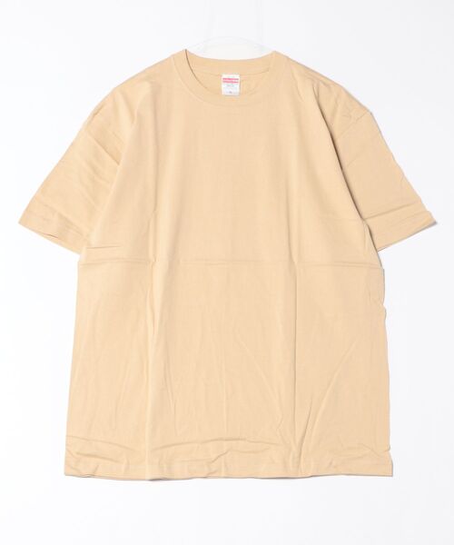 CERCA（チェルカ）の「United Athle/5.6オンス ハイクオリティー 無地 半袖 Ｔシャツ（Tシャツ/カットソー・メンズ・グリーン/ミント/ライトグリーン/ナチュラル/ラベンダー/ライトピンク/バーガンディー/ライトパープル/バイオレット/ライトイエロー/ライトベージュ/ロイヤルブルー/フレッシュイエロー/フューシャピンク/コーラルピンク/ダークネイビー/パープル/ダークブラウン/ライトブルー/ホワイト/ネイビー/グレー/カーキ/サックスブルー/ターコイズブルー/ライム/イエロー/オレンジ/ゴールド/スミクロ/ピンク/グリーン系その他/グレイッシュブルー/オフホワイト/インディゴブルー/チャコールグレー/レッド/クリアグリーン・SMALL/MEDIUM/X-LARGE/LARGE）」の9枚目の写真