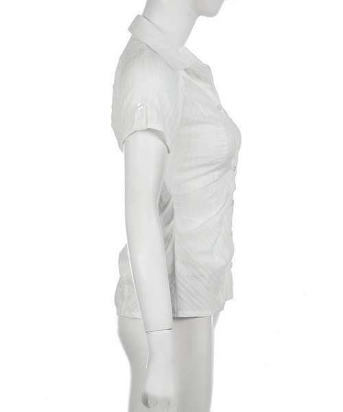 VIBGYOR(ヴィブジョー)の「【LAMPOON】ストライプタイトシャツ(シャツ/ブラウス・レディース・ホワイト・SMALL/MEDIUM/LARGE)」の7枚目の写真