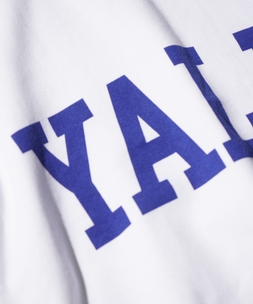 SUNNY  SPORTS（サニースポーツ）の「The BOOK STORE / ブックストア YALE SS SWEAT イェール大学 半袖スウェット オーバーサイズ（スウェット・メンズ・ネイビー/ホワイト・LARGE/X-LARGE/MEDIUM）」の7枚目の写真