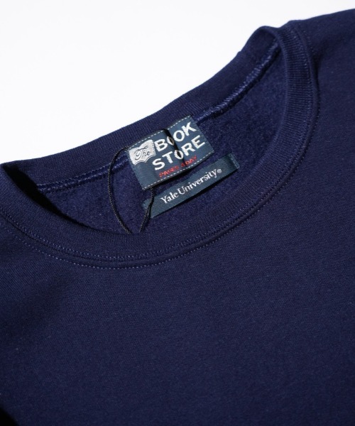 SUNNY  SPORTS（サニースポーツ）の「The BOOK STORE / ブックストア YALE SS SWEAT イェール大学 半袖スウェット オーバーサイズ（スウェット・メンズ・ネイビー/ホワイト・LARGE/X-LARGE/MEDIUM）」の20枚目の写真