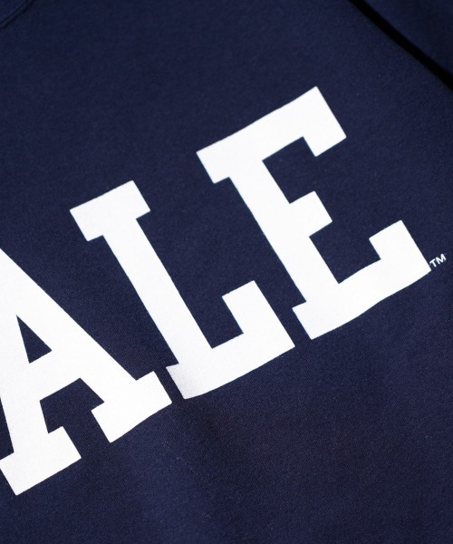 SUNNY  SPORTS（サニースポーツ）の「The BOOK STORE / ブックストア YALE SS SWEAT イェール大学 半袖スウェット オーバーサイズ（スウェット・メンズ・ネイビー/ホワイト・LARGE/X-LARGE/MEDIUM）」の22枚目の写真