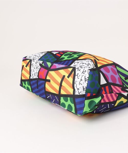 TONE SELECT WEAR(トーンセレクトウェア)の「【BRITTO】オールハート トート L(トートバッグ・メンズ・その他1/その他2/ブラックミックス・LARGE)」の10枚目の写真