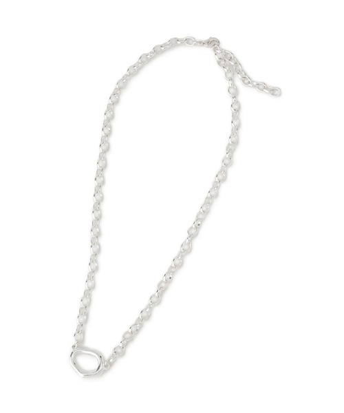 VIS(ビス)の「リングトップチェーンネックレス(ネックレス・レディース・シルバー/ゴールド・FREE)」の11枚目の写真