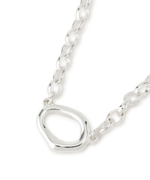 VIS(ビス)の「リングトップチェーンネックレス(ネックレス・レディース・シルバー/ゴールド・FREE)」の12枚目の写真