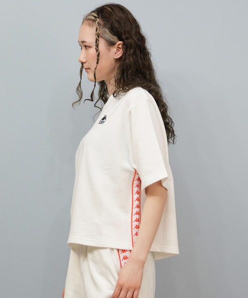 Kappa/カッパ スウェット トレーナー 半袖Tシャツ セットアップ
