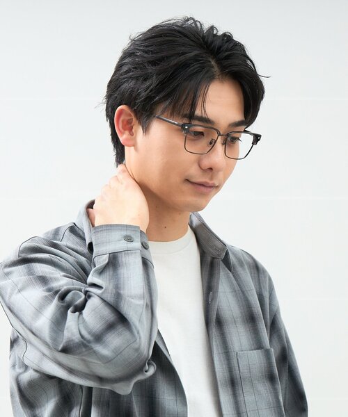 ウェリントン型 メガネ｜サーモント｜ブロー｜伊達メガネ｜度付き