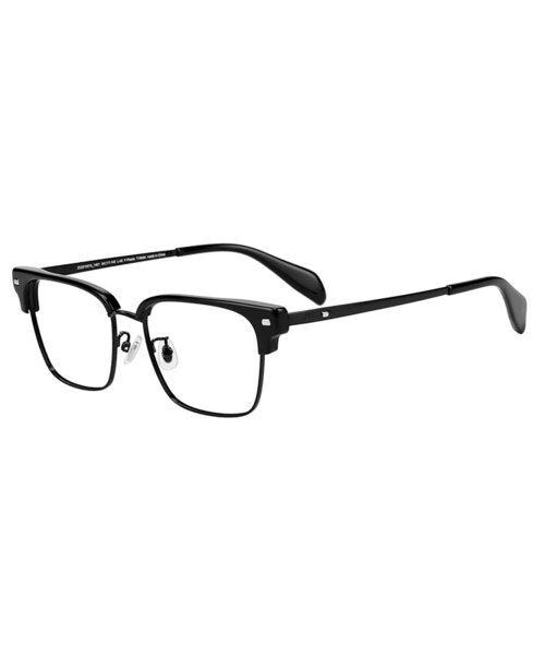 Zoff クラシック サーモントフレーム ブラック ウェリントン型 メガネ｜サーモント｜ブロー｜伊達メガネ｜度
