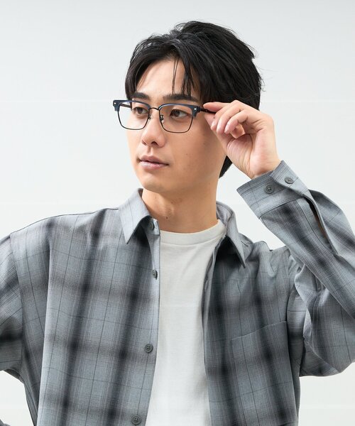 ウェリントン型 メガネ｜サーモント｜ブロー｜伊達メガネ｜度