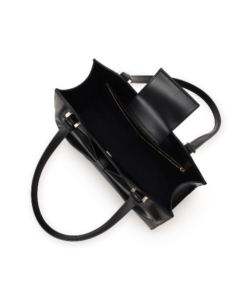 Samantha Thavasa(サマンサタバサ)の「ドレープリボンレザートートバッグ(トートバッグ・レディース・ブラック/ベージュ/ピンクベージュ/オフホワイト・FREE)」の22枚目の写真