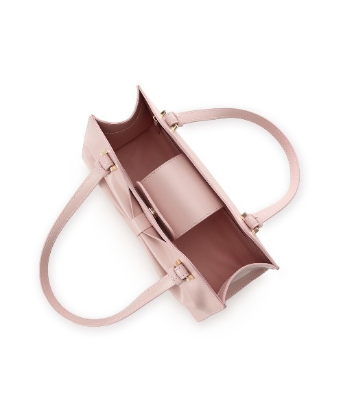 Samantha Thavasa(サマンサタバサ)の「ドレープリボンレザートートバッグ(トートバッグ・レディース・ブラック/ベージュ/ピンクベージュ/オフホワイト・FREE)」の12枚目の写真