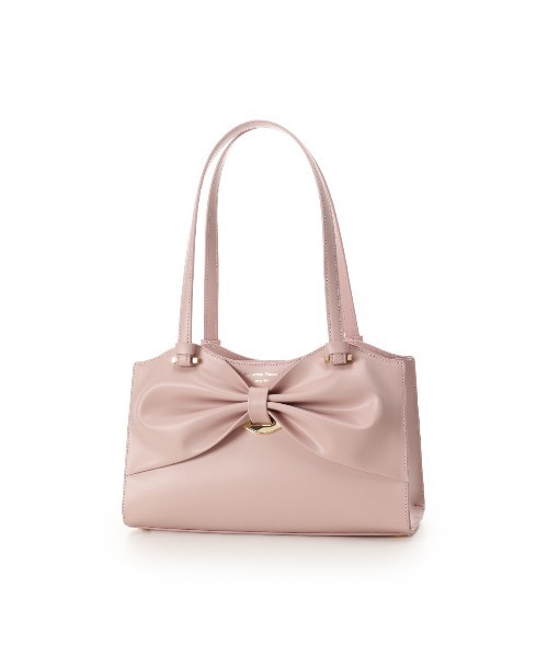 Samantha Thavasa(サマンサタバサ)の「ドレープリボンレザートートバッグ(トートバッグ・レディース・ブラック/ベージュ/ピンクベージュ/オフホワイト・FREE)」の15枚目の写真