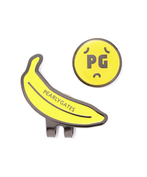 セール】【PEARLY GATES】バナナPG SMILE鉄マーカー (UNISEX