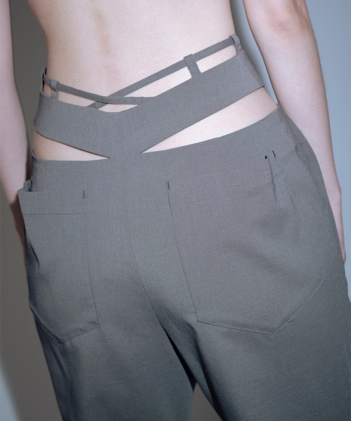 TELOPLAN(テーロプラン)の「【TELOPLAN】Tinley Trousers / ティンリートラウザー(その他パンツ・レディース・ブラック/グレー・S/M)」の9枚目の写真