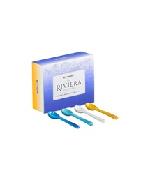 Le Creuset（ルクルーゼ）の「スプーン (4本入り) リビエラコレクション（カトラリー）」