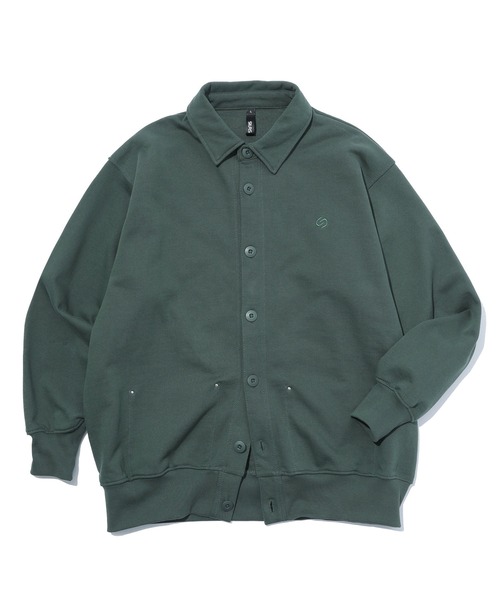 SILAS(サイラス)の「SWEATSHIRT CARDIGAN(スウェット・メンズ・グリーン/ネイビー/ブラック・M/L)」の3枚目の写真