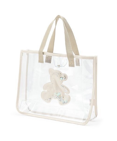 petit main(プティマイン)の【SWIM】モチーフプールバッグ(スイムグッズ)