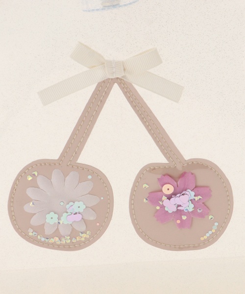 petit main(プティマイン)の「【SWIM】モチーフプールバッグ(スイムグッズ・キッズ・ライトピンク/ラベンダー/レインボー/グレー/ライトブルー/アイボリー・F)」の11枚目の写真