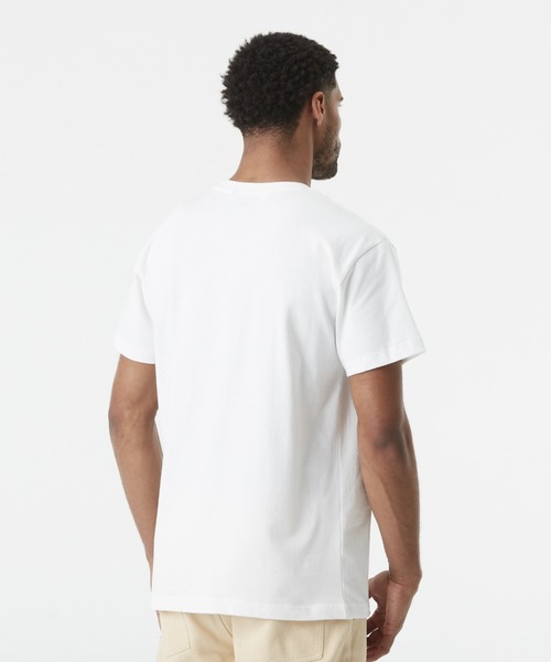 PICTURE ORGANIC CLOTHING(ピクチャーオーガニッククロージング)の「【PICTURE/ピクチャー】YORRA TEE ワンポイント ブランドロゴ Tシャツ ヘビーウェイト オーガニックコットン(Tシャツ/カットソー・メンズ・ブラック/ホワイト・MEDIUM/LARGE/X-LARGE)」の9枚目の写真