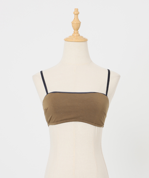 EDIT. FOR LULU × EMILY WEEK】バイカラーバンドゥブラ（ブラジャー