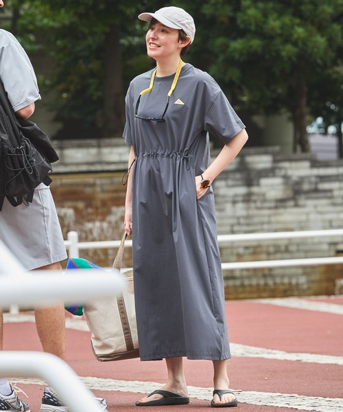 KELTY/ケルティ 別注 ドロストデザインストレッチワンピース THE