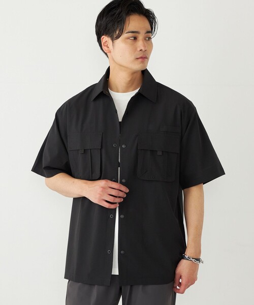 SHIPS Colors(シップス カラーズ)の「SHIPS Colors:〈紫外線軽減・洗濯機可能〉LOFT AIR シャツ◇(シャツ/ブラウス・メンズ・ブラック/ネイビー/ベージュ・X-LARGE/LARGE/MEDIUM)」の20枚目の写真