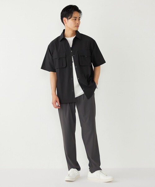 SHIPS Colors(シップス カラーズ)の「SHIPS Colors:〈紫外線軽減・洗濯機可能〉LOFT AIR シャツ◇(シャツ/ブラウス・メンズ・ブラック/ネイビー/ベージュ・X-LARGE/LARGE/MEDIUM)」の18枚目の写真