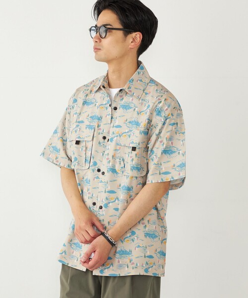 SHIPS Colors(シップス カラーズ)の「SHIPS Colors:〈紫外線軽減・洗濯機可能〉LOFT AIR シャツ◇(シャツ/ブラウス・メンズ・ブラック/ネイビー/ベージュ・X-LARGE/LARGE/MEDIUM)」の15枚目の写真