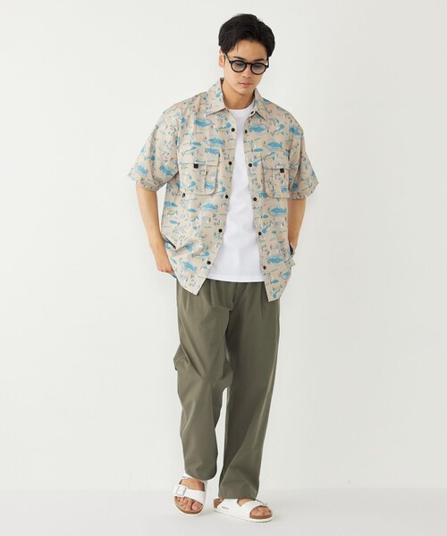 SHIPS Colors(シップス カラーズ)の「SHIPS Colors:〈紫外線軽減・洗濯機可能〉LOFT AIR シャツ◇(シャツ/ブラウス・メンズ・ブラック/ネイビー/ベージュ・X-LARGE/LARGE/MEDIUM)」の13枚目の写真