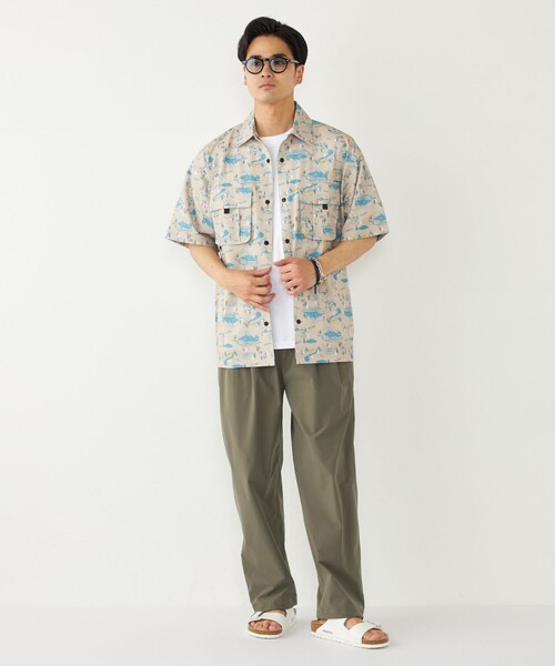 SHIPS Colors(シップス カラーズ)の「SHIPS Colors:〈紫外線軽減・洗濯機可能〉LOFT AIR シャツ◇(シャツ/ブラウス・メンズ・ブラック/ネイビー/ベージュ・X-LARGE/LARGE/MEDIUM)」の12枚目の写真