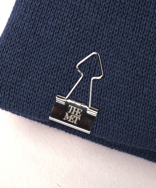 CA4LA（カシラ）の「THE MET LOGO KNIT CAP（ニットキャップ/ビーニー・メンズ・ネイビー/ブラック・ONESIZE）」の3枚目の写真