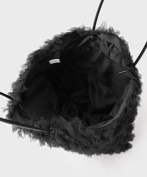 GALLEST（ギャレスト）の「フリルチュールトートバッグ（トートバッグ・レディース・ブラック/ホワイト・00）」の6枚目の写真