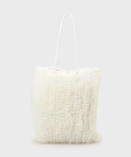 GALLEST（ギャレスト）の「フリルチュールトートバッグ（トートバッグ・レディース・ブラック/ホワイト・00）」の9枚目の写真