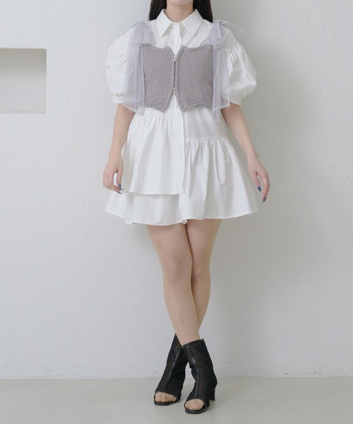 ♥︎アプ　ドッキングチュニック♥︎ 接触冷感 バイカラーチュニック 33369611 | sab street