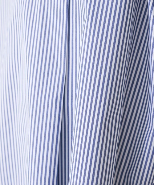 Bou Jeloud（ブージュルード）の「テックコットンオーバーサイズチュニック（チュニック・レディース・オフホワイト/ブルー/キャメル・38）」の17枚目の写真