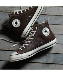CONVERSE ALL STAR（コンバースオールスター）の「ALL STAR AGED WAXEDLEATHER HI / オールスター　エイジド　ワックスドレザー　ＨＩ（スニーカー・レディース）」