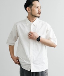 Audience（オーディエンス）の「Upscape Audience アップスケープオーディエンス 日本製 国産 ワンウォッシュボタンダウン半袖テーパードシャツ AUD6637（シャツ/ブラウス・メンズ）」