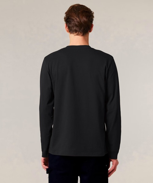 THRIFTY LOOK(スリフティールック)の「Stanley/Stella / スタンレーステラ Creator 2.0 Long Sleeve (SATU022) オーガニックコットン 無地 ミディアムウェイト 長袖Tシャツ(Tシャツ/カットソー・メンズ・ホワイト/ネイビー/グレー/ブラック・MEDIUM/LARGE/X-LARGE)」の14枚目の写真