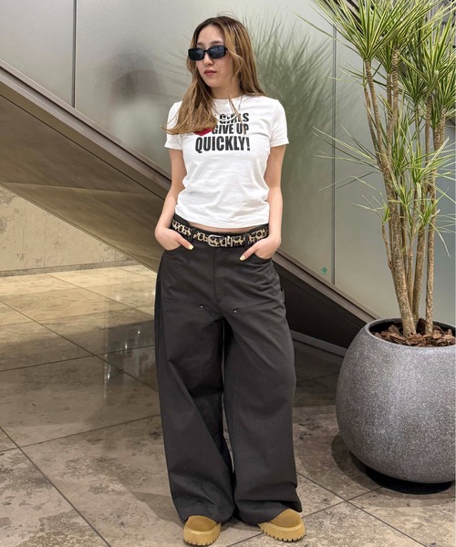sedacle(セダクル)の「星スタッズダブルニーツイルパンツ(その他パンツ・レディース・チャコールグレー/ブラック・LARGE/MEDIUM/SMALL)」の14枚目の写真