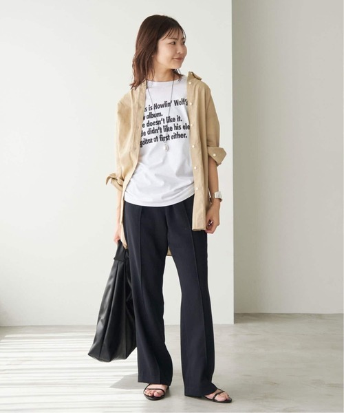 SLOBE IENA（スローブイエナ）の「《追加6》SLOBE トライアングルBAG（トートバッグ・レディース・ブラック/ブラウン・FREE）」の7枚目の写真