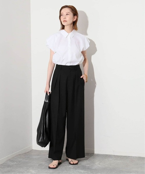 SLOBE IENA（スローブイエナ）の「《追加6》SLOBE トライアングルBAG（トートバッグ・レディース・ブラック/ブラウン・FREE）」の14枚目の写真